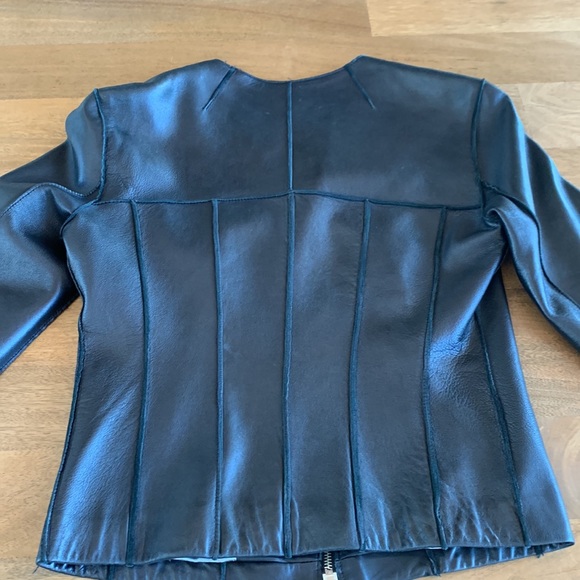 GUESS Genuine Leather Jacket - Picture 4 of 9